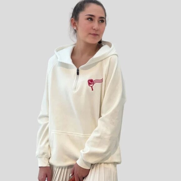 Pickleball Unisex 1/4 Zip Fleece Pull Over Size: XXL NWT - Picture 3 of 4